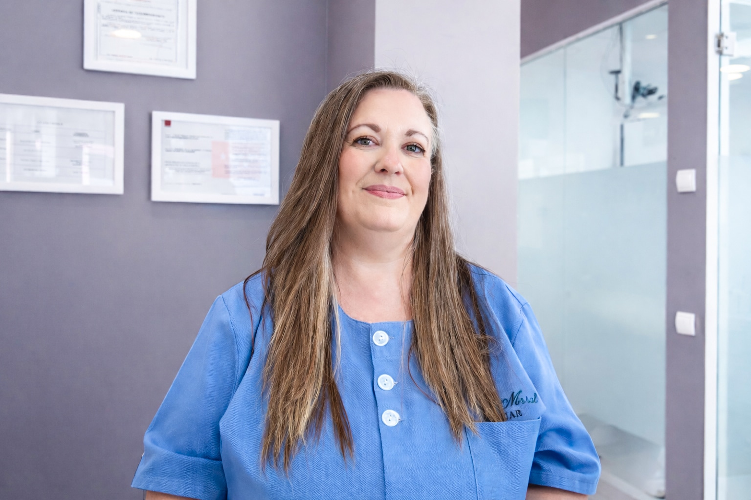 Ana Belén del Moral, auxiliar de clínica